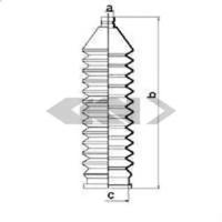 GKN-Spidan 83937 Пильник рульової рейки GKN-Spidan 83937 Пильник рульової рейки