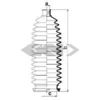 GKN-Spidan 83998 Пильник рульової рейки GKN-Spidan 83998 Пильник рульової рейки