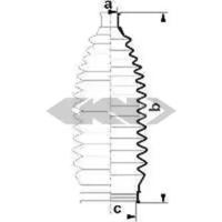 GKN-Spidan 84044 Пыльник рулевой рейки
