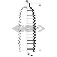 GKN-Spidan 84052 Пильник рульової рейки