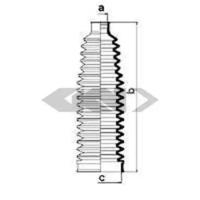 GKN-Spidan 84076 Пильник рульової рейки