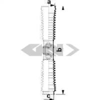 GKN-Spidan 84089 Пыльник рулевой рейки