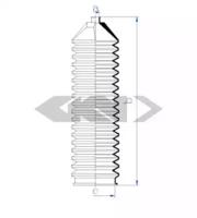 GKN-Spidan 84118 Пильник рульової рейки