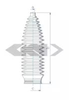 GKN-Spidan 84123 Пильник рульової рейки
