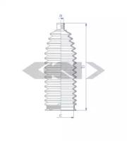 GKN-Spidan 84128 Пыльник рулевой рейки GKN-Spidan 84128 Пыльник рулевой рейки