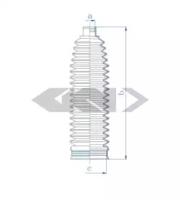 GKN-Spidan 84133 Пильник рульової рейки GKN-Spidan 84133 Пильник рульової рейки