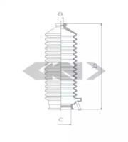 GKN-Spidan 84134 Пыльник рулевой рейки GKN-Spidan 84134 Пыльник рулевой рейки