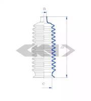 GKN-Spidan 84140 Пильник рульової рейки