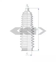 GKN-Spidan 84143 Пильник рульової рейки