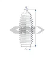 GKN-Spidan 84196 Пыльник рулевой рейки GKN-Spidan 84196 Пыльник рулевой рейки