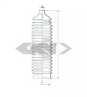 GKN-Spidan 84261 Пыльник рулевой рейки