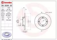 Brembo 08.5026.20 Brake disc