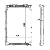 Wilmink Group WG1723305 Радіатор