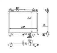 Wilmink Group WG1723450 Радіатор