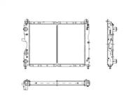 Wilmink Group WG1723526 Радиатор охлаждения двигателя