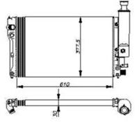 Wilmink Group WG1723528 Радиатор охлаждения двигателя