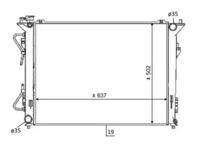 Wilmink Group WG1723612 Радіатор охолодження двигуна