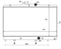 Wilmink Group WG1723618 Радіатор охолодження двигуна