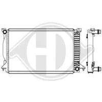 Diederichs 8102619 Радіатор охолодження двигуна Diederichs 8102619 Радіатор охолодження двигуна