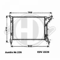 Diederichs 8120505 Радіатор