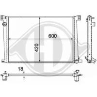 Diederichs 8120507 Радіатор