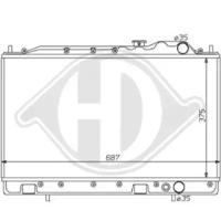 Diederichs 8122119 Радіатор