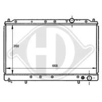 Diederichs 8122130 Радіатор охолодження двигуна