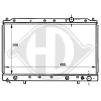 Diederichs 8122131 Радіатор охолодження двигуна