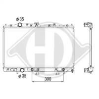 Diederichs 8123124 Радіатор охолодження двигуна