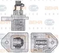 Hella 9ML 351 303-301 Резистор вентилятора салону