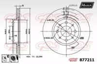 Maxtech 877211.6060 Диск тормозной
