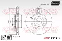 Maxtech 877214.6060 Brake disc