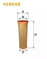 Wix Filters 42804E Фільтр повітряний Wix Filters 42804E Фільтр повітряний