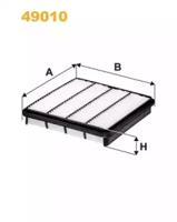 Wix Filters 49010 Фільтр повітряний Wix Filters 49010 Фільтр повітряний