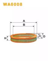 Wix Filters WA6008 Фільтр повітряний