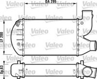 Valeo 817627 Радіатор інтеркулера Valeo 817627 Радіатор інтеркулера