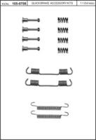 Kawe 105-0708 Комплект пружинок барабанних гальм