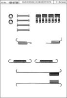 Kawe 105-0739 Монтажний комплект гальмівних колодок