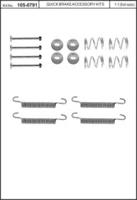 Kawe 105-0791 Комплект пружинок барабанних гальм