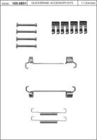 Kawe 105-0851 Комплект пружинок барабанних гальм