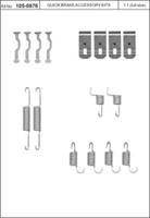 Kawe 105-0876 Комплект пружинок барабанних гальм