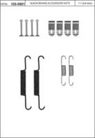 Kawe 105-0881 Комплект пружинок барабанних гальм