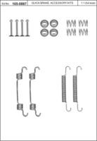 Kawe 105-0887 Комплект пружинок барабанних гальм