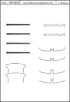 Kawe 109-0954 Монтажний комплект гальмівних колодок