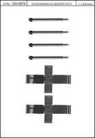 Kawe 109-0979 Монтажний комплект гальмівних колодок