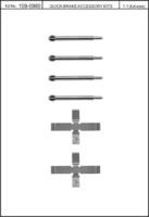 Kawe 109-0980 Монтажний комплект гальмівних колодок