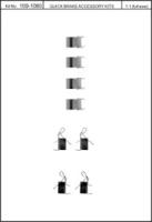 Kawe 109-1060 Монтажний комплект гальмівних колодок