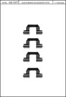 Kawe 109-1077 Монтажний комплект гальмівних колодок