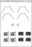 Kawe 109-1093 Монтажний комплект гальмівних колодок Kawe 109-1093 Монтажний комплект гальмівних колодок