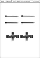 Kawe 109-1101 Монтажний комплект гальмівних колодок